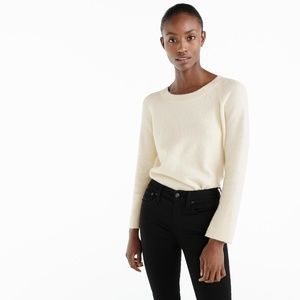 J. Crew Sweaters - NWT J. Crew Women's V-Back Sweater w/ Velvet Tie J. Crew Sweaters - NWT J. Crew Women's V-Back Sweater w/ Velvet Tie